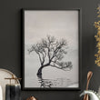 Pictures for the Bedroom Wall Scandinavian Landscape Trees Beige & Black — piece 1 of 3 in the set