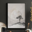 Pictures for the Bedroom Wall Scandinavian Landscape Trees Beige & Black — piece 2 of 3 in the set