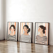 Pictures On Walls Gallery | Set of 3 Boho Women Wall art Prints