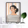 Pictures On Walls Gallery | Set of 3 Boho Women Wall art Prints