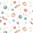 Planets Galaxy & Outer Space Children's Wallpaper