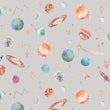Planets Galaxy & Outer Space Children's Wallpaper