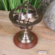 Ponnur Large Brass Armillary Sphere Ornament 30cm