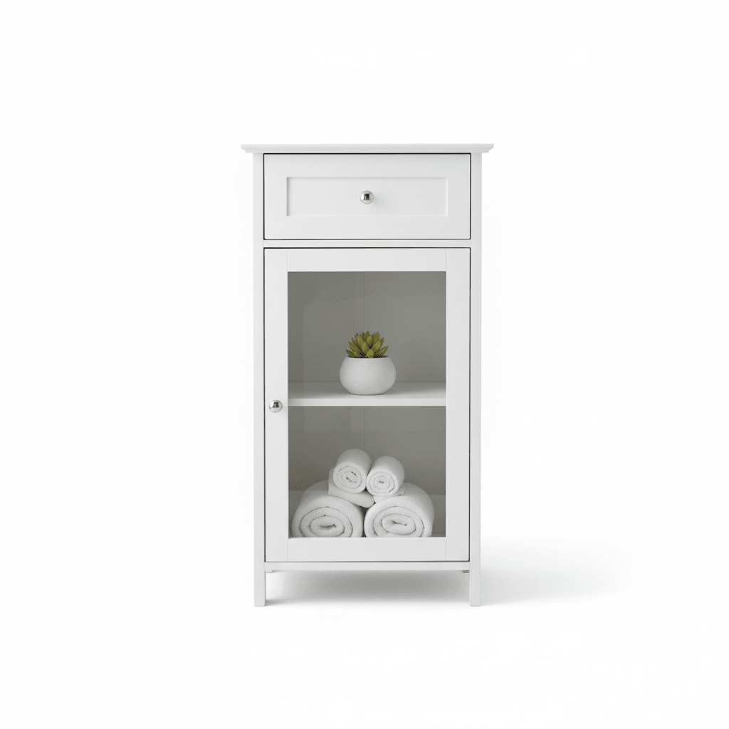 Portland 1 Inner Shelf And Drawer Cabinet