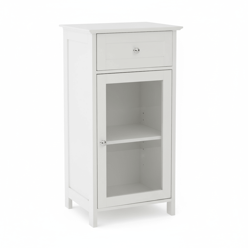 Portland 1 Inner Shelf And Drawer Cabinet