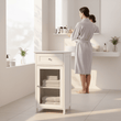 Portland 1 Inner Shelf And Drawer Cabinet