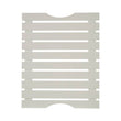 Portland White Wood Slatted Duckboard