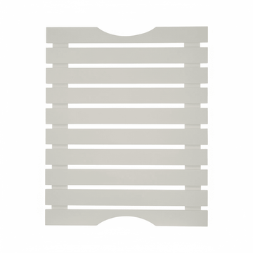 Portland White Wood Slatted Duckboard