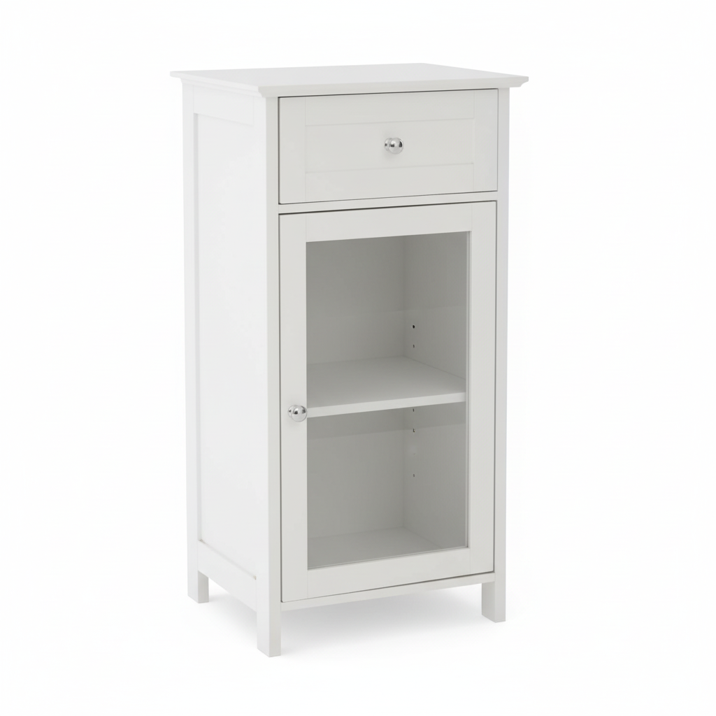 Portland 1 Inner Shelf And Drawer Cabinet