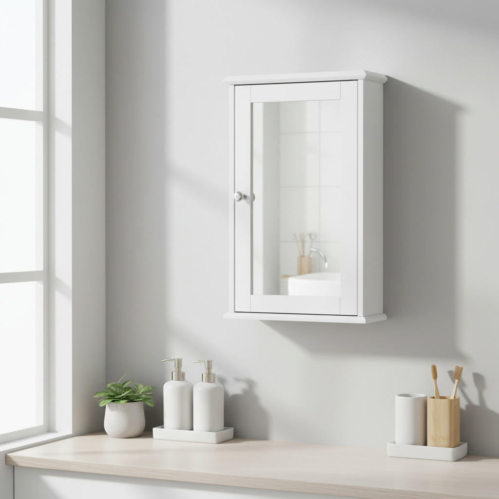 Portland Mirrored Cabinet