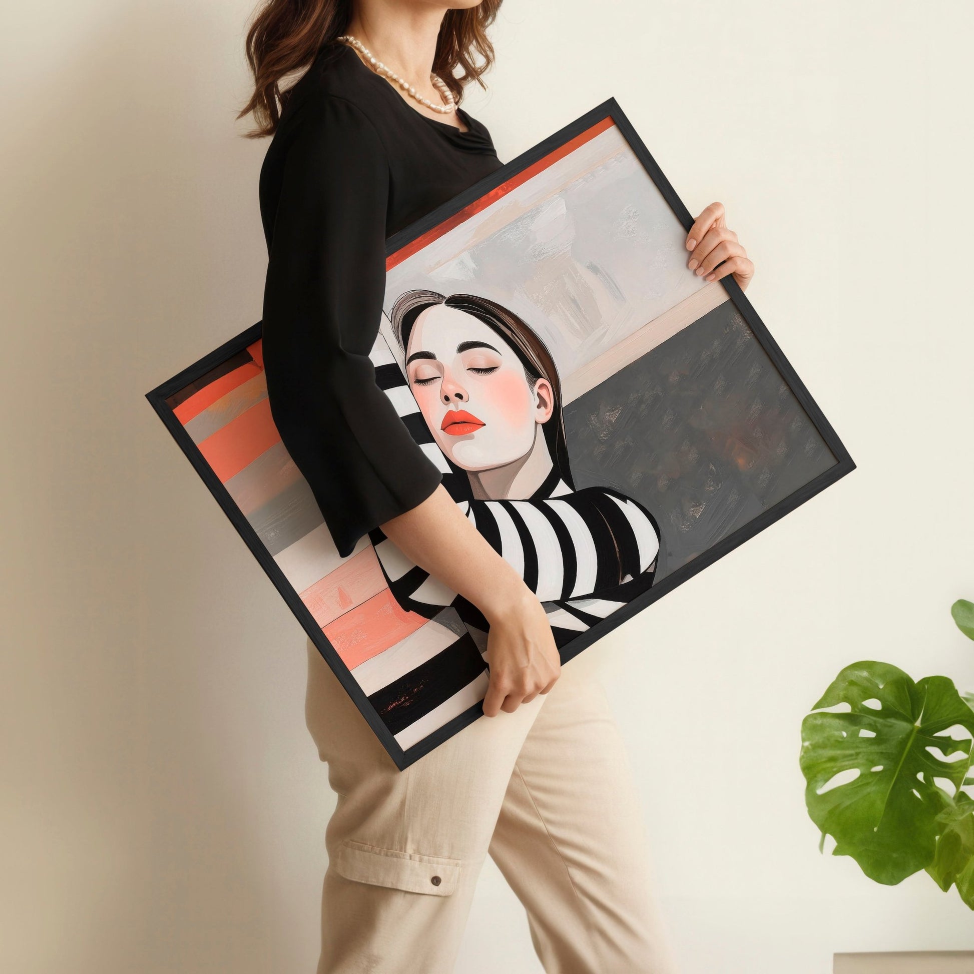 Posters Art Prints | Set of 3 Boho Women Wall art Prints