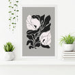 Posters For Bathrooms | Set of 3 Botanical Wall art Prints