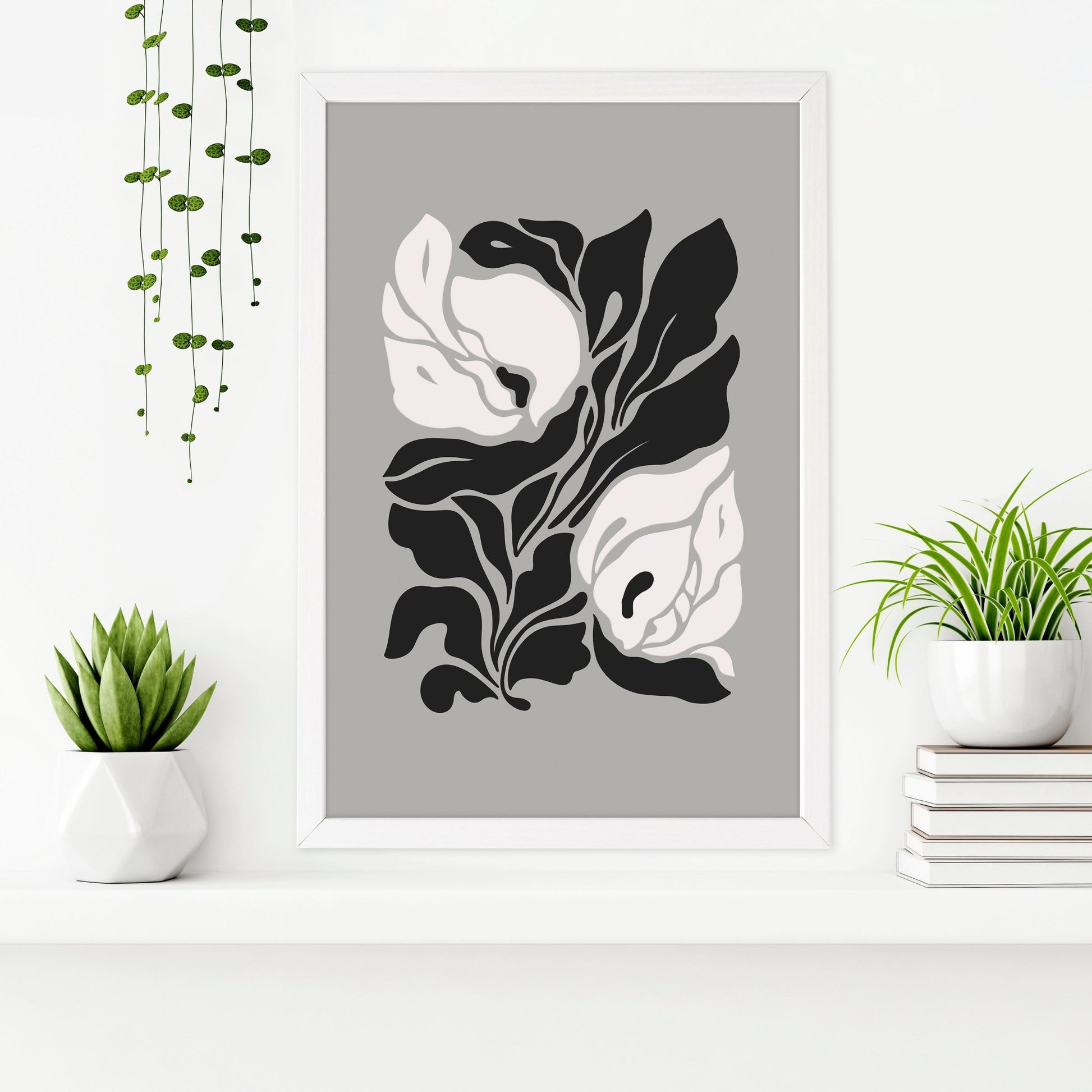 Posters For Bathrooms | Set of 3 Botanical Wall art Prints