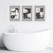 Posters For Bathrooms | Set of 3 Botanical Wall art Prints