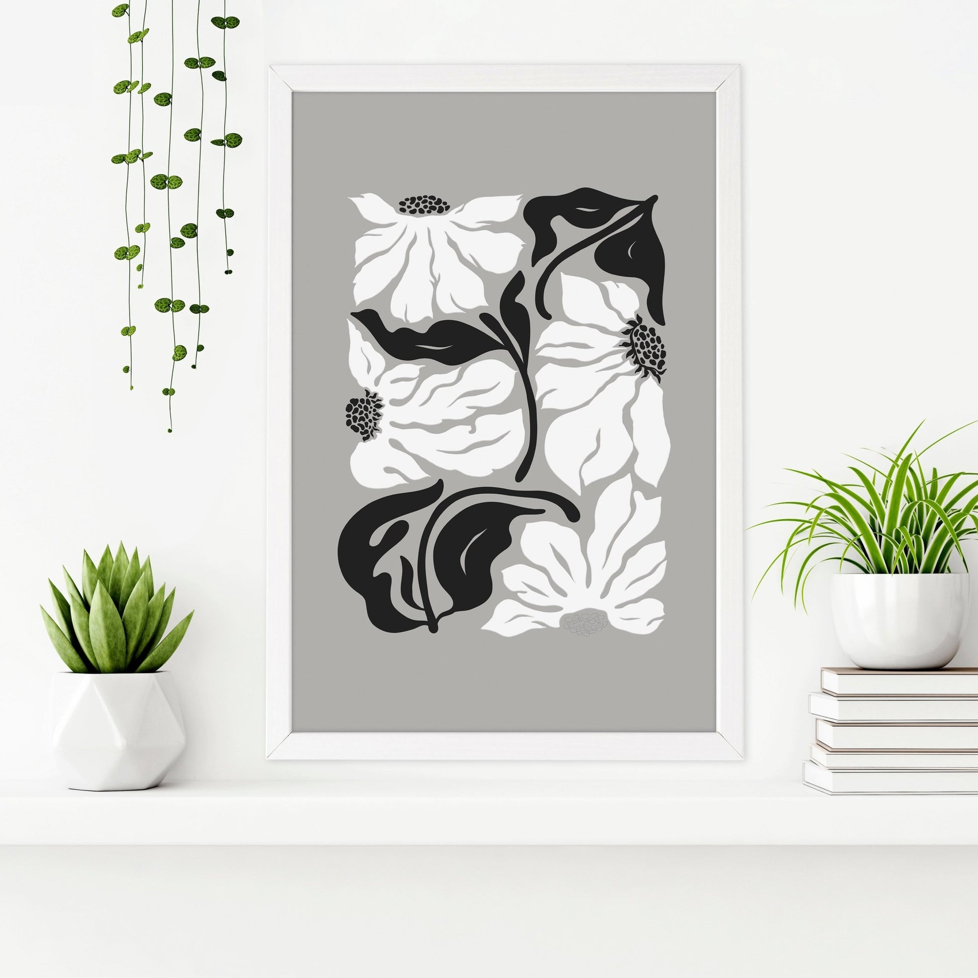 Posters For Bathrooms | Set of 3 Botanical Wall art Prints
