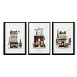 Posters for Bedroom Paris Boutique Street Scenes 