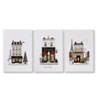 Posters for Bedroom Paris Boutique Street Scenes 