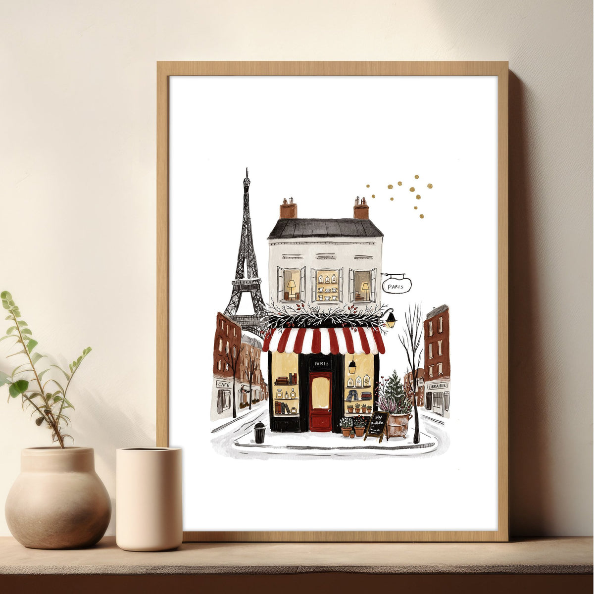 Posters for Bedroom Paris Boutique Street Scenes "Paris, Pour Toujours" — piece 2 of 3 in the set