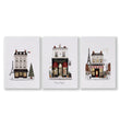 Posters for Bedroom Paris Boutique Street Scenes 