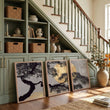 Posters of Japan Japanese Pine Tree & Moon wall art displayed on a wall in a styled room — view 2