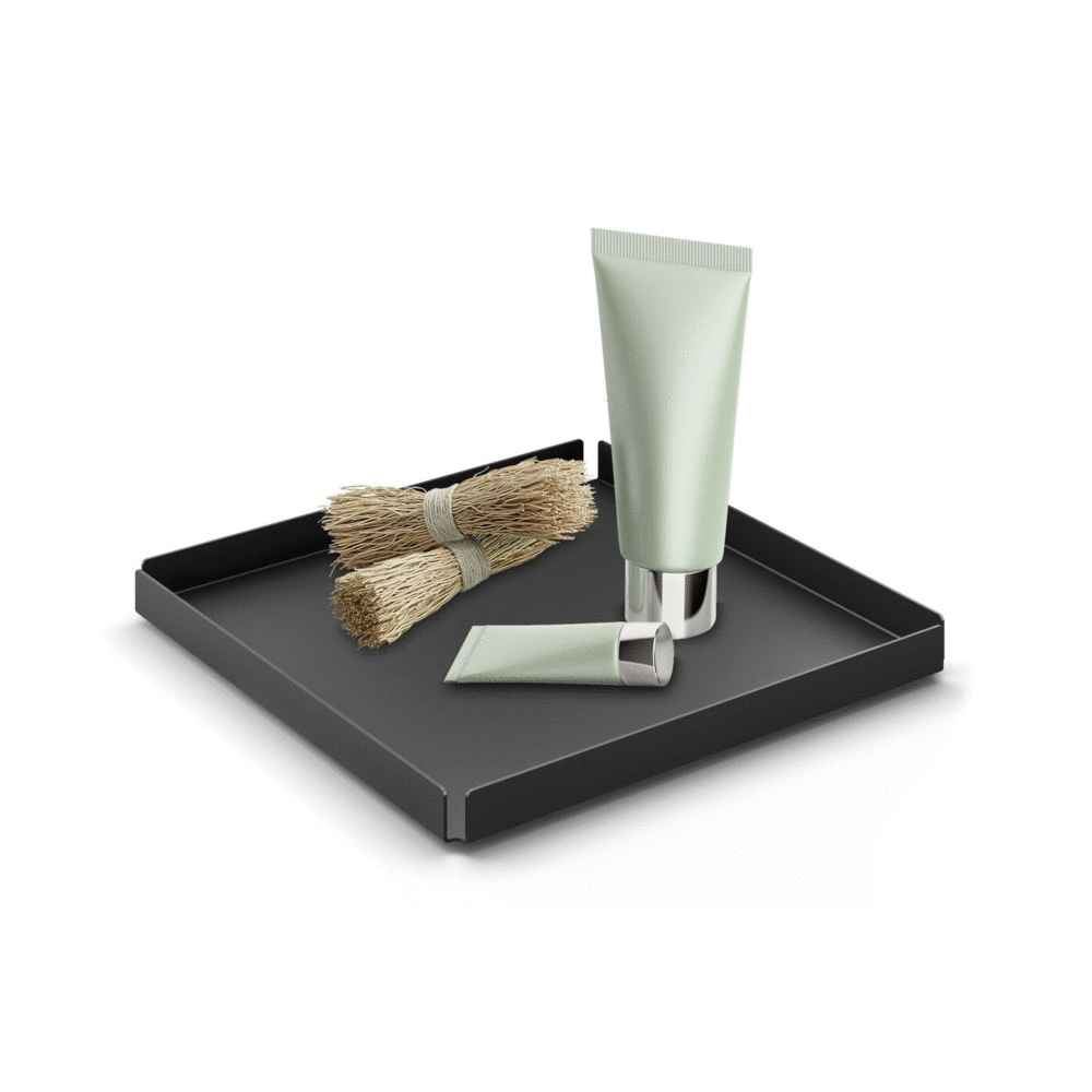 Potes 20 cm Black Cosmetic Tray 40538