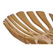 Prato Monstera Small Gold Finish Leaf Dish