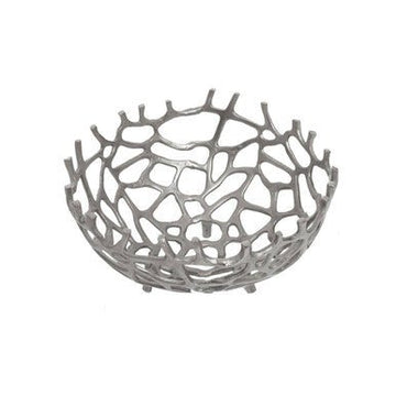 Prato Silver Finish Bowl