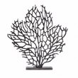 Prato Large Black Nickel Finish Coral Sculpture