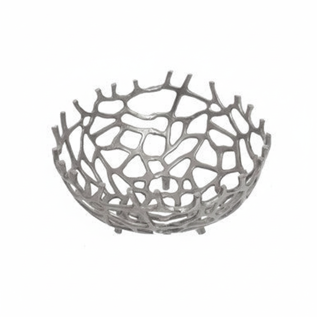 Prato Silver Finish Bowl