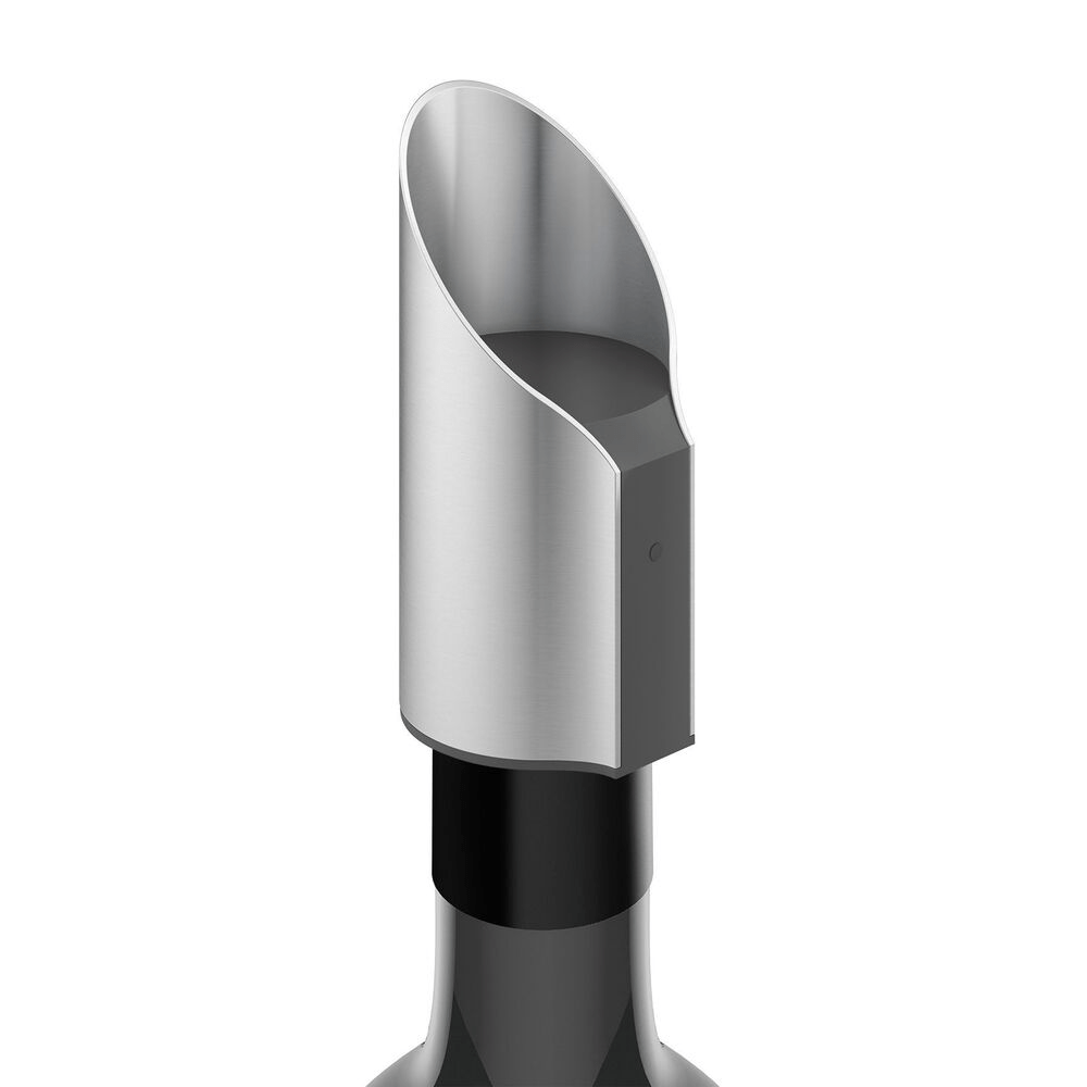 Premiro Brushed Stainless Steel Wine Aerator - Premium Decanter