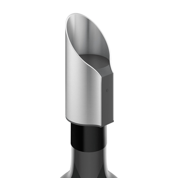Premiro Brushed Stainless Steel Wine Aerator - Premium Decanter