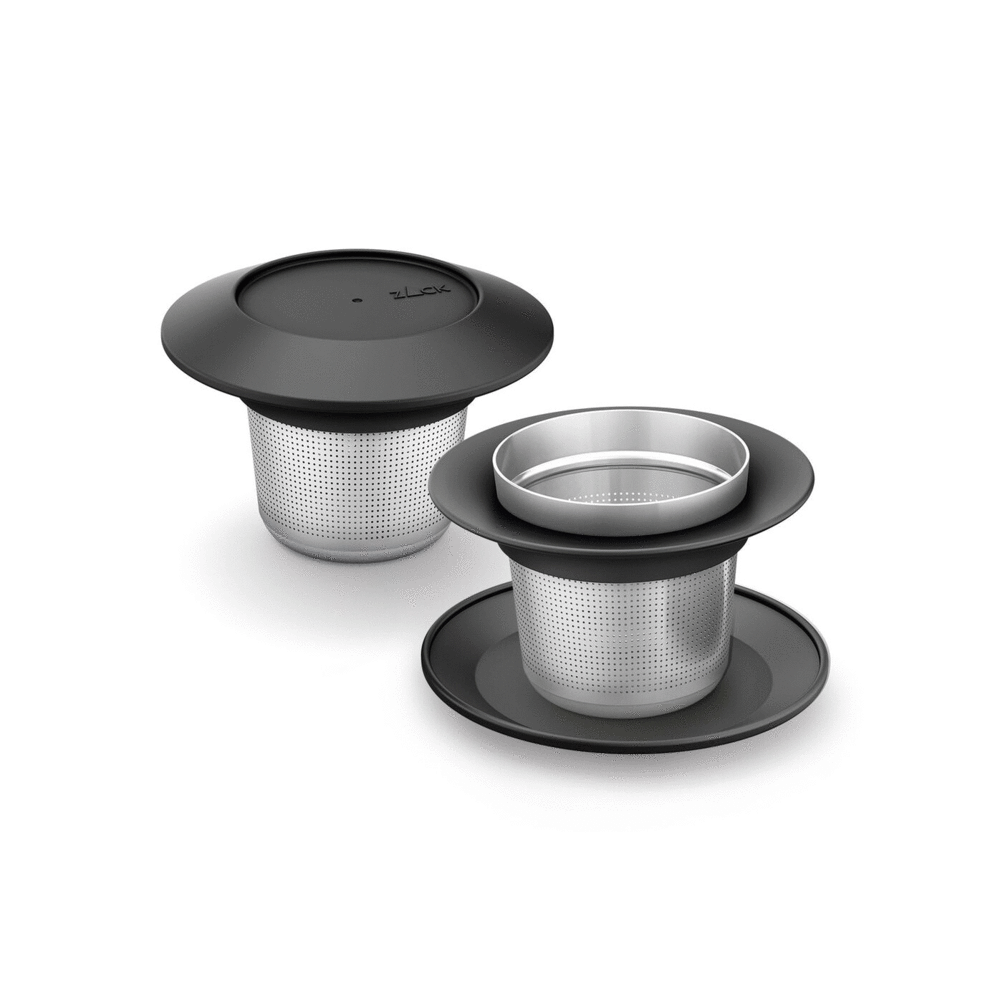 Premium Tea Strainer - Omba Brushed Stainless Steel Filter