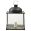 Preston Large Black Square Lantern