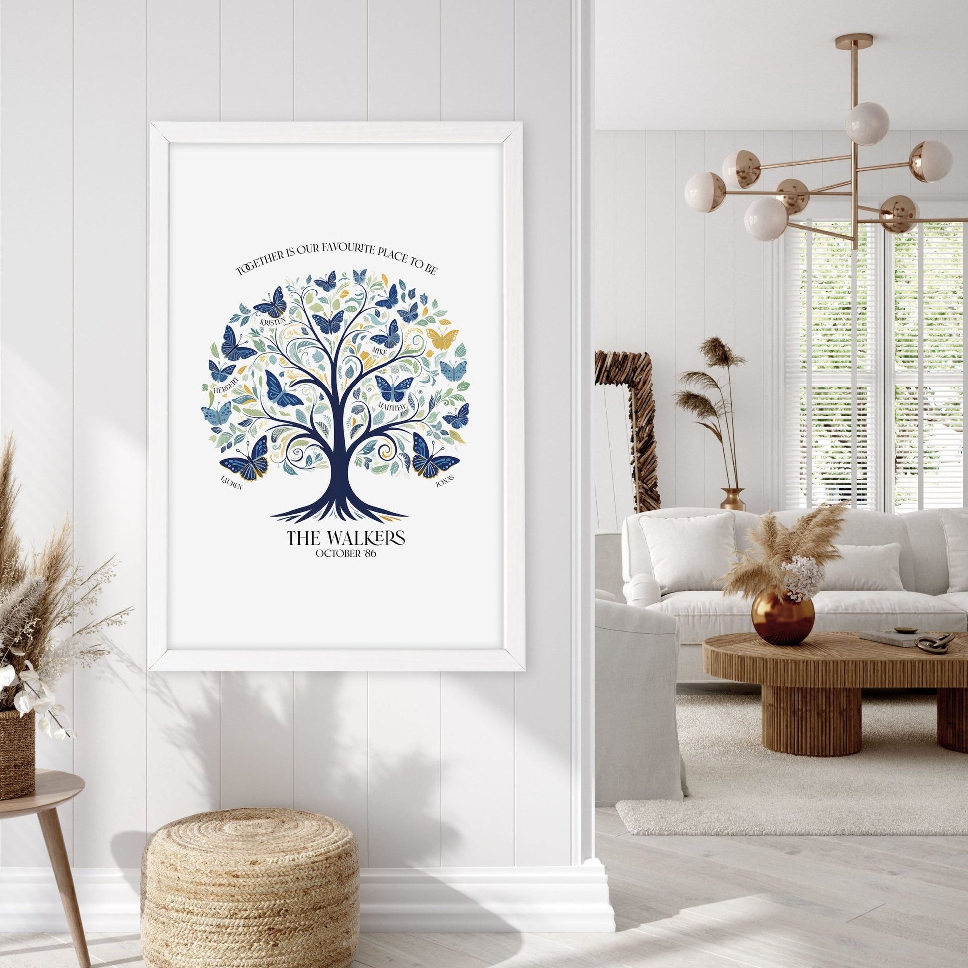 Print For Living Room | Set of 1 Botanical Wall art Prints