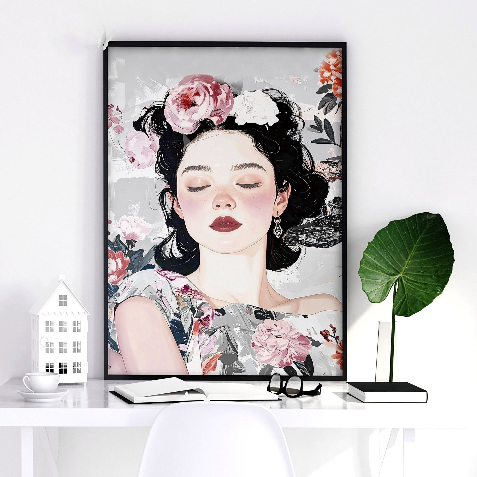 Print Sets Of 3 | Set of 3 Boho Women Wall art Prints