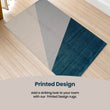 Printed Rug Oslo Design Modern Non - Slip Soft Durable Floor Rug for Living Room Bedroom office