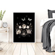 Prints Bedroom | Set of 2 Dark Academy Wall art Prints