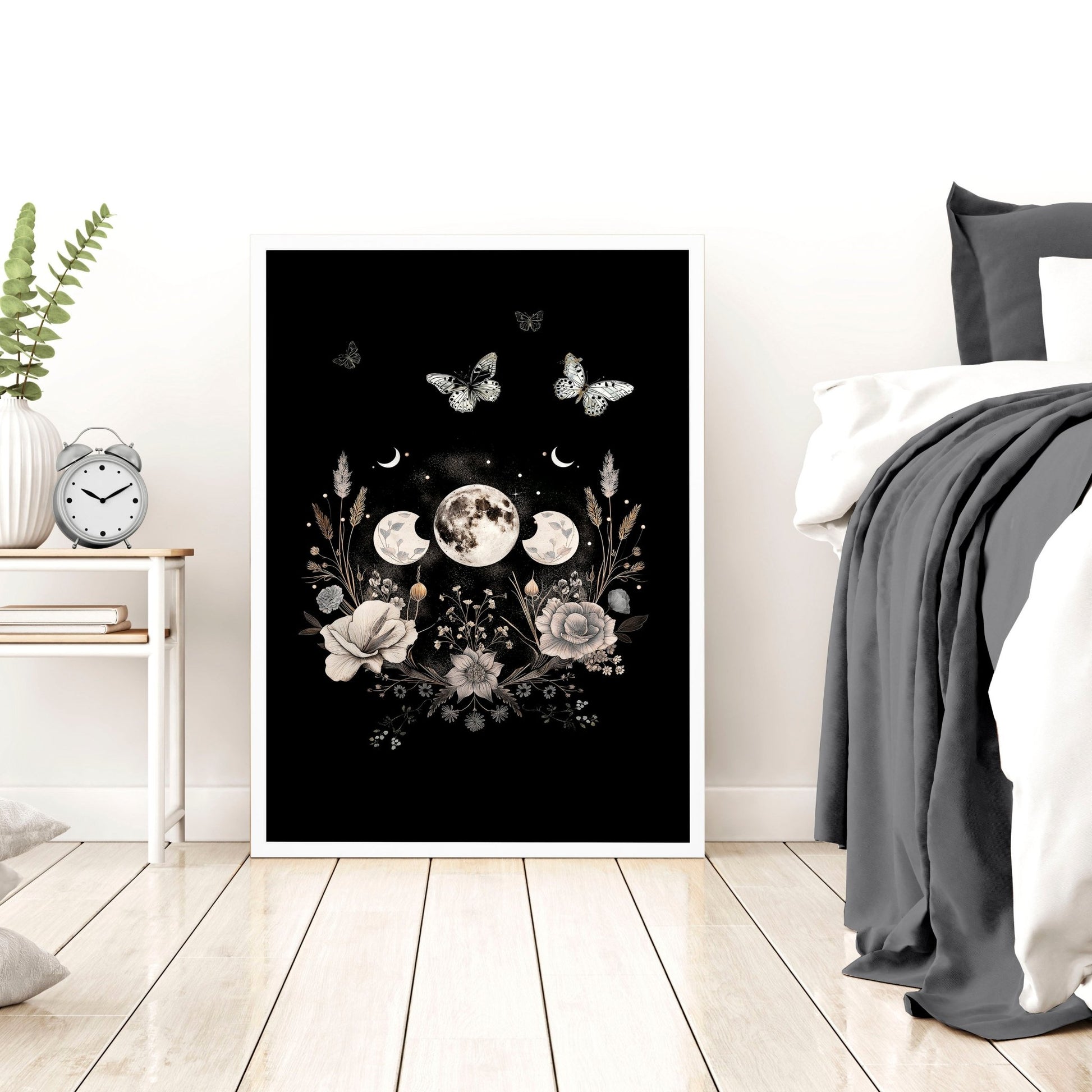 Prints Bedroom | Set of 2 Dark Academy Wall art Prints