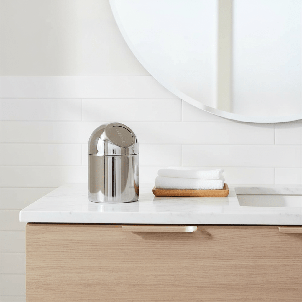 Push Top Mini Waste Bin