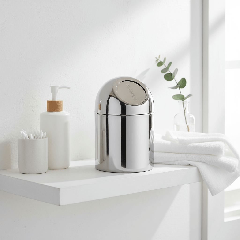 Push Top Mini Waste Bin