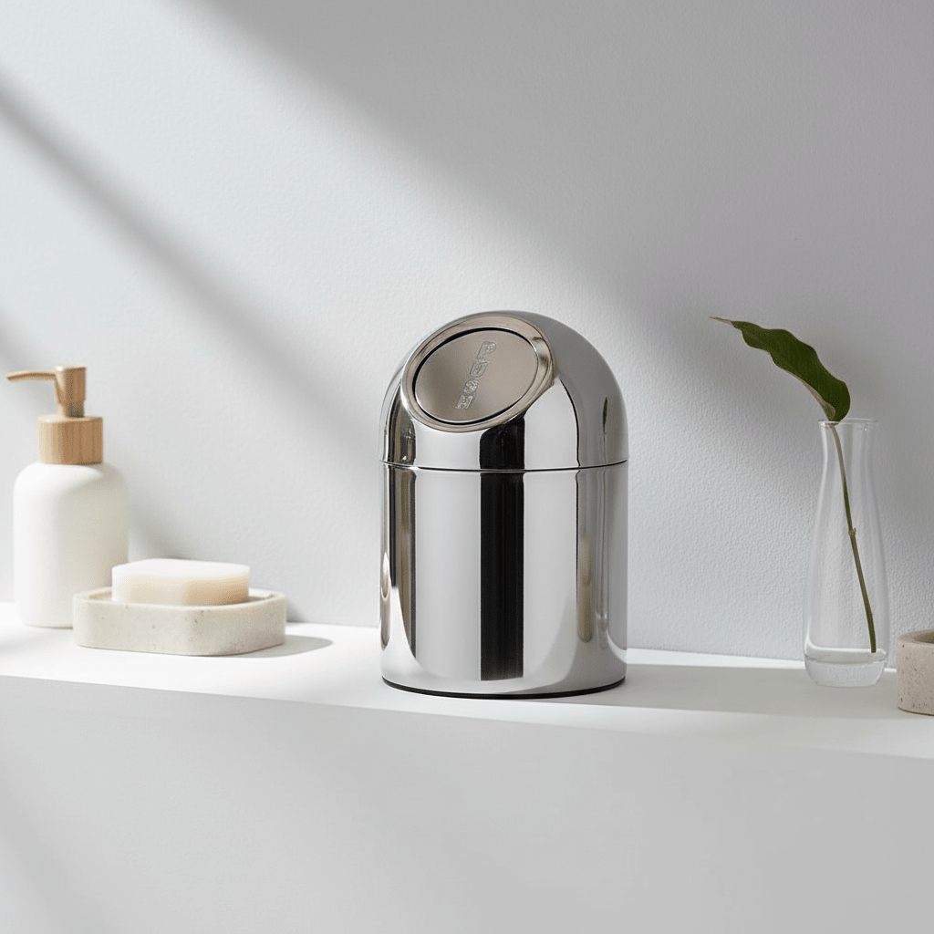 Push Top Mini Waste Bin