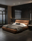 Raj King Size, Super King Size Bed With Storage, Dark Grey
