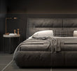 Raj King Size, Super King Size Bed With Storage, Dark Grey