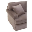 Ralph Three Seat Mink Velvet Right Chaise Sofa