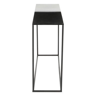 Ramus Black And White Ombre Console Table