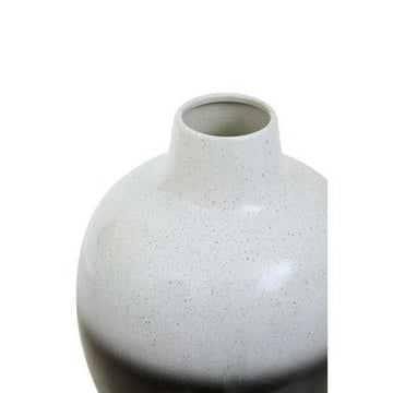 Ramus Large Black And White Ombre Vase