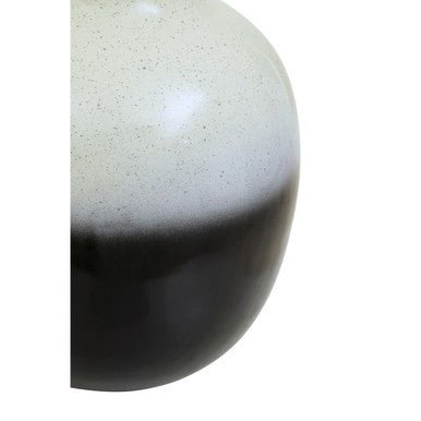 Ramus Large Black And White Ombre Vase
