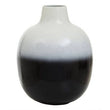 Ramus Large Black And White Ombre Vase