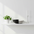 Ramus Black And White Ombre Bowl