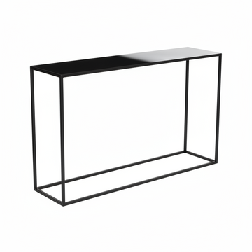 Ramus Black And White Ombre Console Table